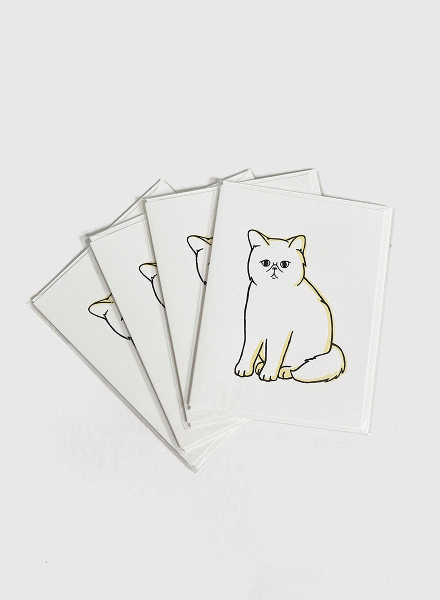 Greeting Cards (Set of 4) - Smoosh Cat