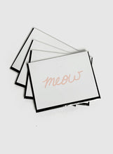 Load image into Gallery viewer, Greeting Cards (Set of 4) - Meow
