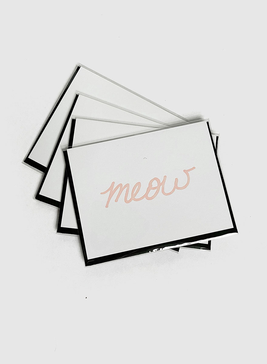 Greeting Cards (Set of 4) - Meow