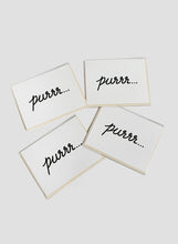 Load image into Gallery viewer, Greeting Cards (Set of 4) - Purrr....
