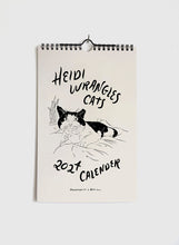 Load image into Gallery viewer, Heidi Wrangles Cats 2024 Calendar - Small

