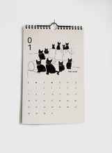 Load image into Gallery viewer, Heidi Wrangles Cats 2024 Calendar - Small
