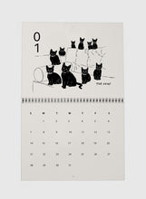 Load image into Gallery viewer, Heidi Wrangles Cats 2024 Calendar - Large

