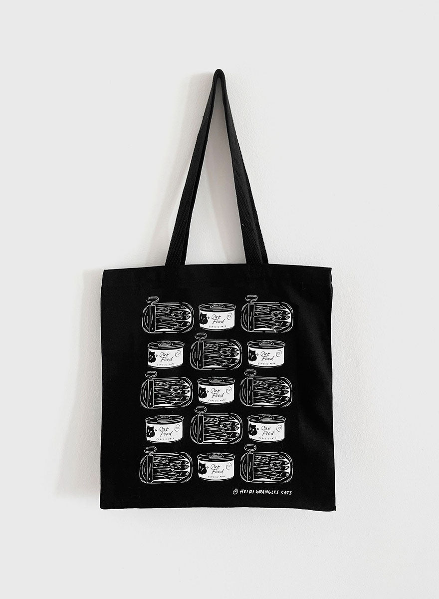 Sardines Tote - Black