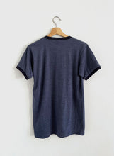 Load image into Gallery viewer, Cat Wrangler Ringer Tee - Navy
