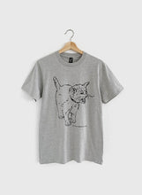 Load image into Gallery viewer, Kitten Screaming T-Shirt - Heather Grey
