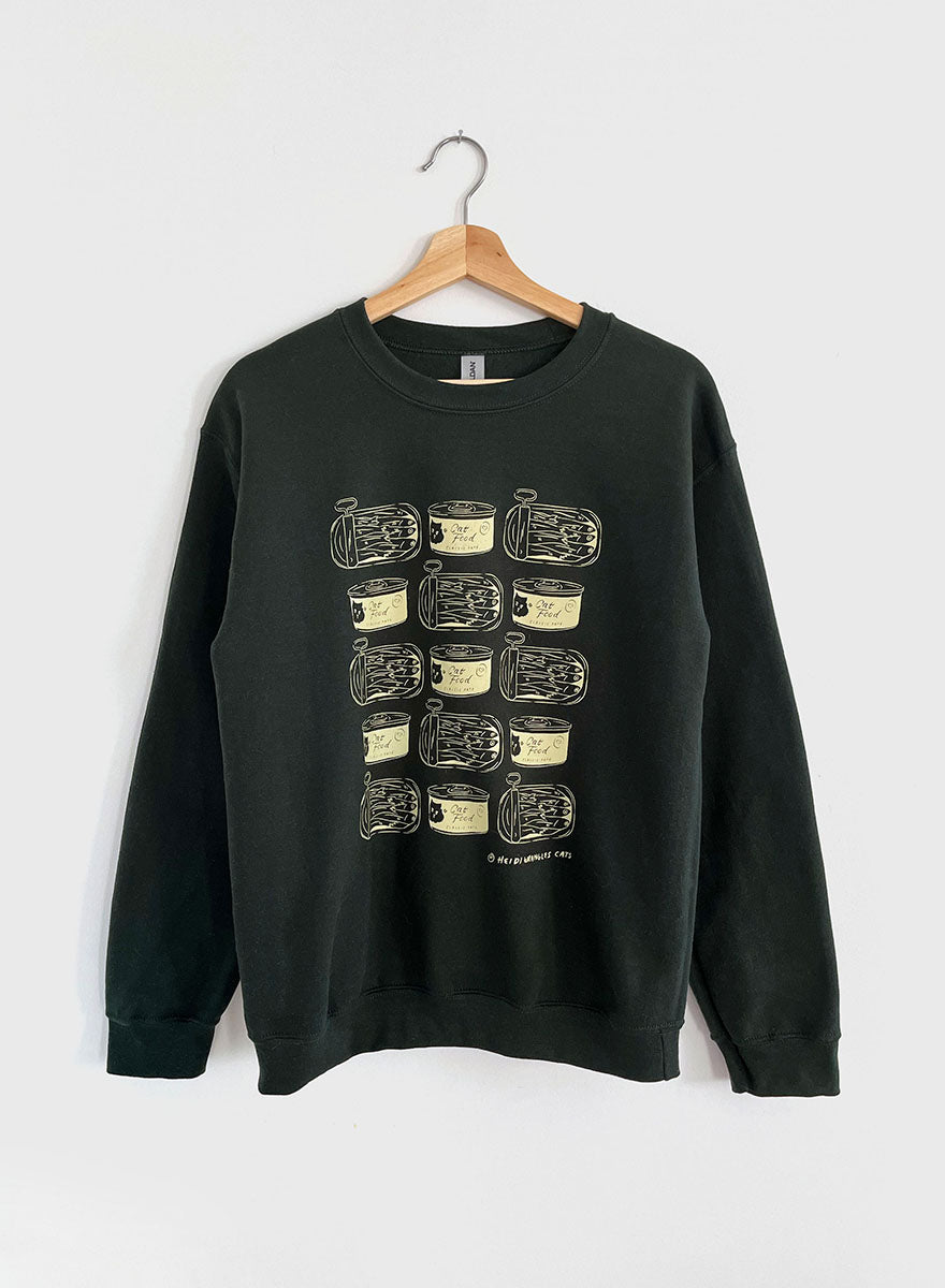 Sardines Sweatshirt - Forest