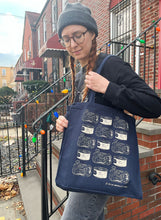 Load image into Gallery viewer, Sardines Tote - Navy
