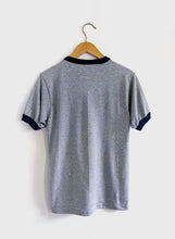 Load image into Gallery viewer, Tom Cat Club Ringer Tee - Heather / Navy
