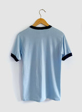 Load image into Gallery viewer, Tom Cat Club Ringer Tee - Blue / Navy
