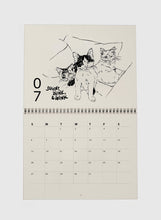 Load image into Gallery viewer, Heidi Wrangles Cats 2025 Calendar - Large
