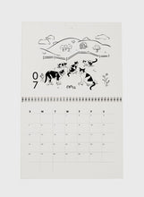 Load image into Gallery viewer, Heidi Wrangles Cats 2026 Calendar - Large
