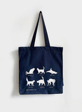 Load image into Gallery viewer, Body Language Tote - Navy
